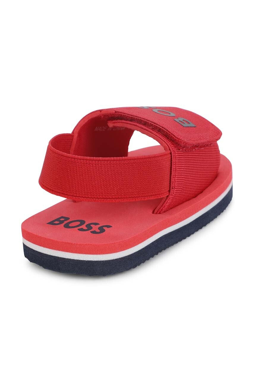 Boss Детски чехли в червено - Pepit.bg