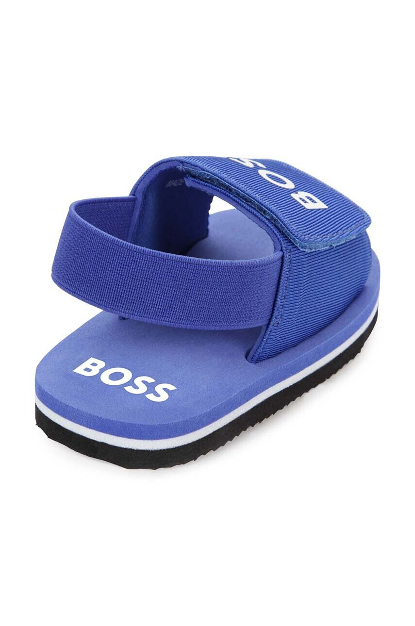 Boss Детски чехли в синьо - Pepit.bg