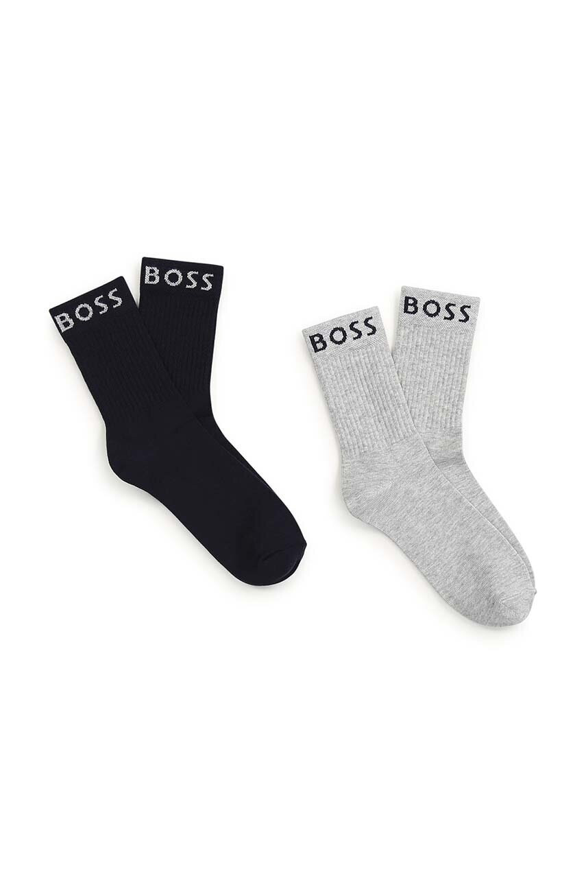 Boss Детски чорапи (2 броя) в тъмносиньо - Pepit.bg