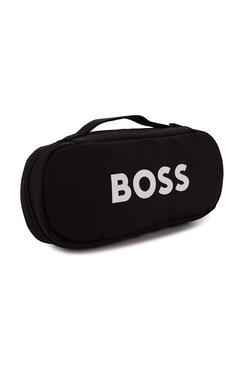 Boss Детски пантофи в тъмносиньо - Pepit.bg