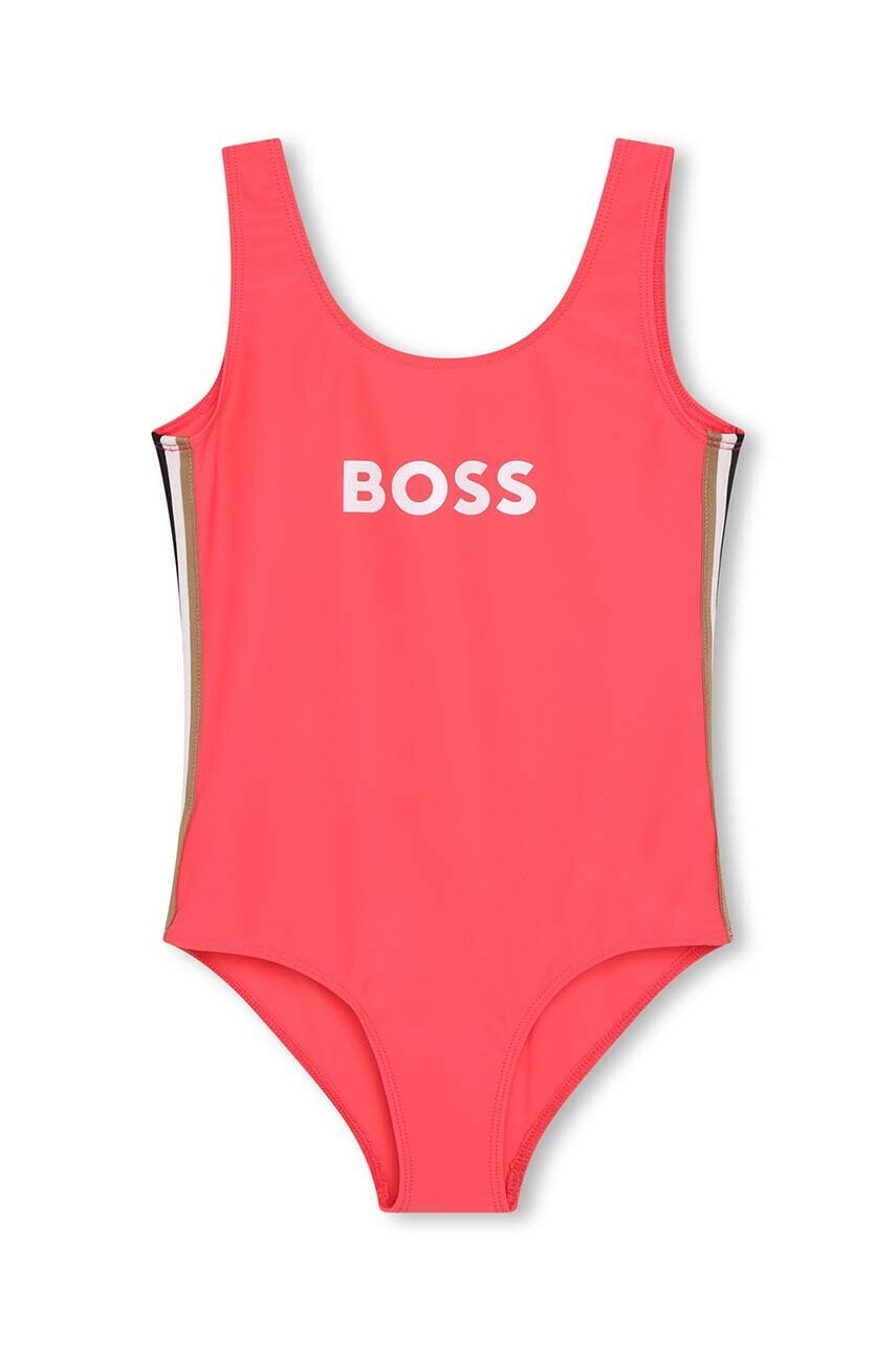 Boss Детски цял бански в червено - Pepit.bg