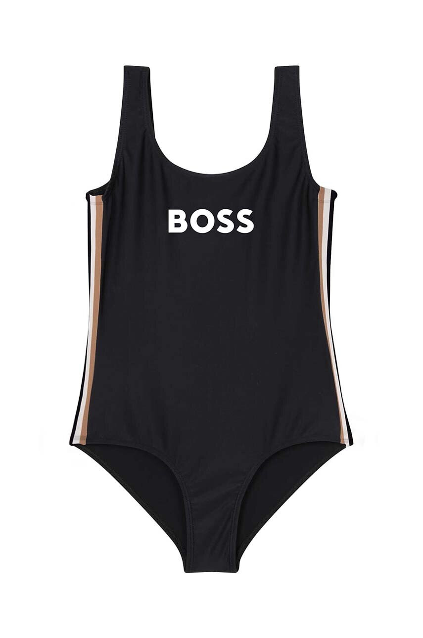 Boss Детски цял бански в черно - Pepit.bg
