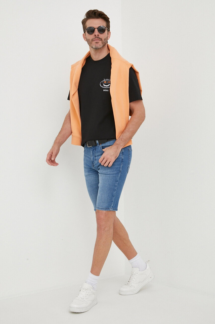 Boss Orange Дънкови къси панталони BOSS - Pepit.bg