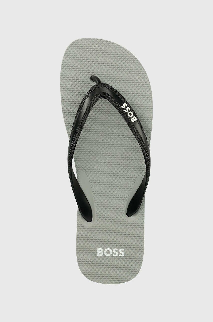 Boss Джапанки Tracy в сиво 50488925 - Pepit.bg