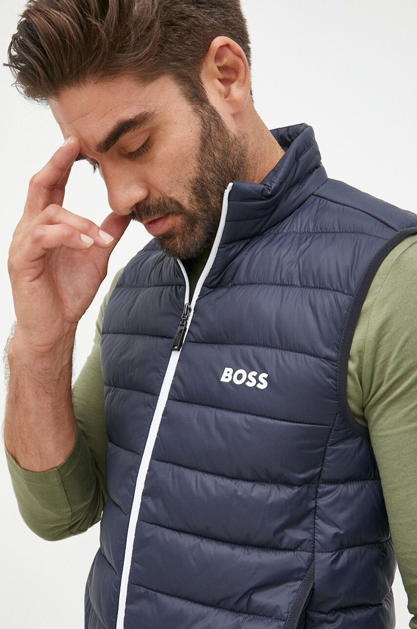 Boss Green Елек BOSS Boss Athleisure мъжки в тъмносиньо с преходна изолация - Pepit.bg