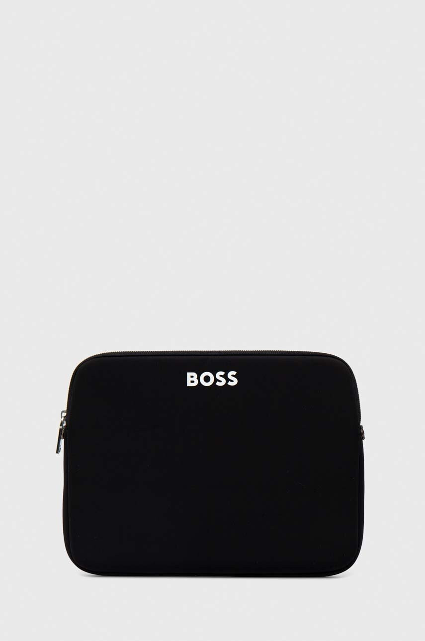 Boss Калъф за лаптоп в черно - Pepit.bg