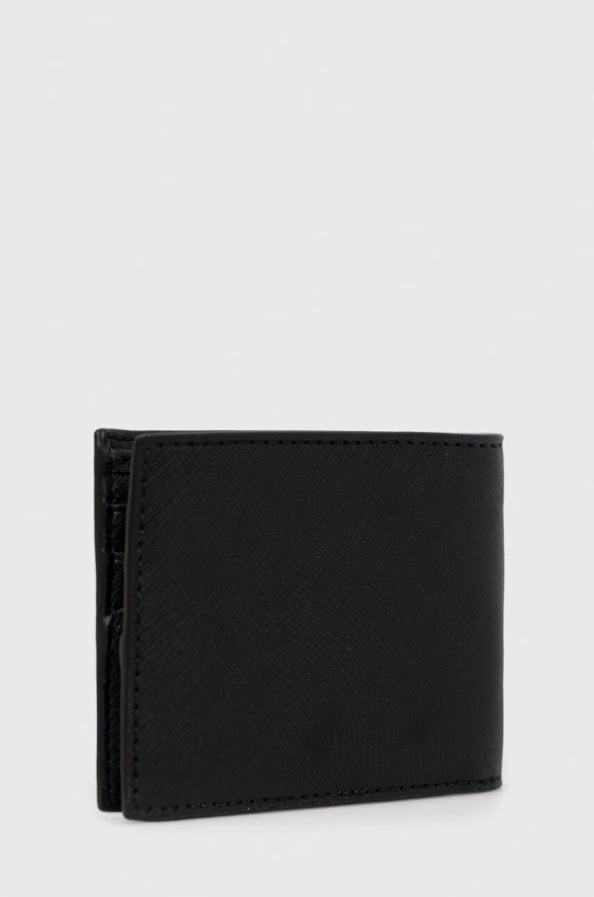 Boss Кожен портфейл мъжки в черно - Pepit.bg