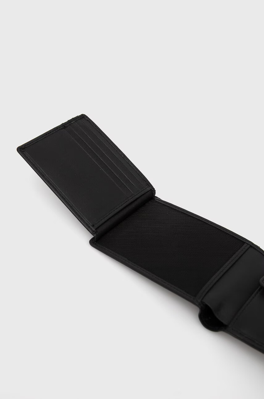 Boss Кожен портфейл мъжки в черно - Pepit.bg