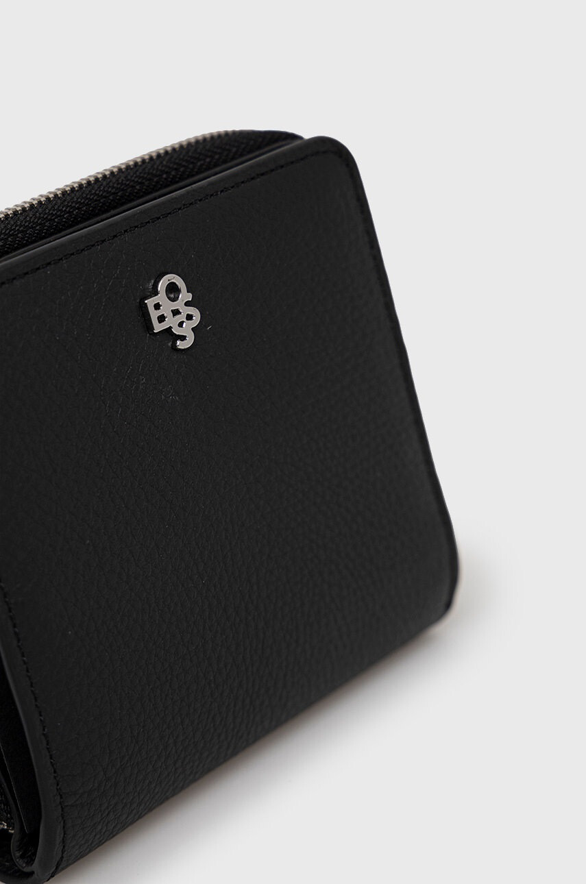 Boss Кожен портфейл дамски в черно - Pepit.bg