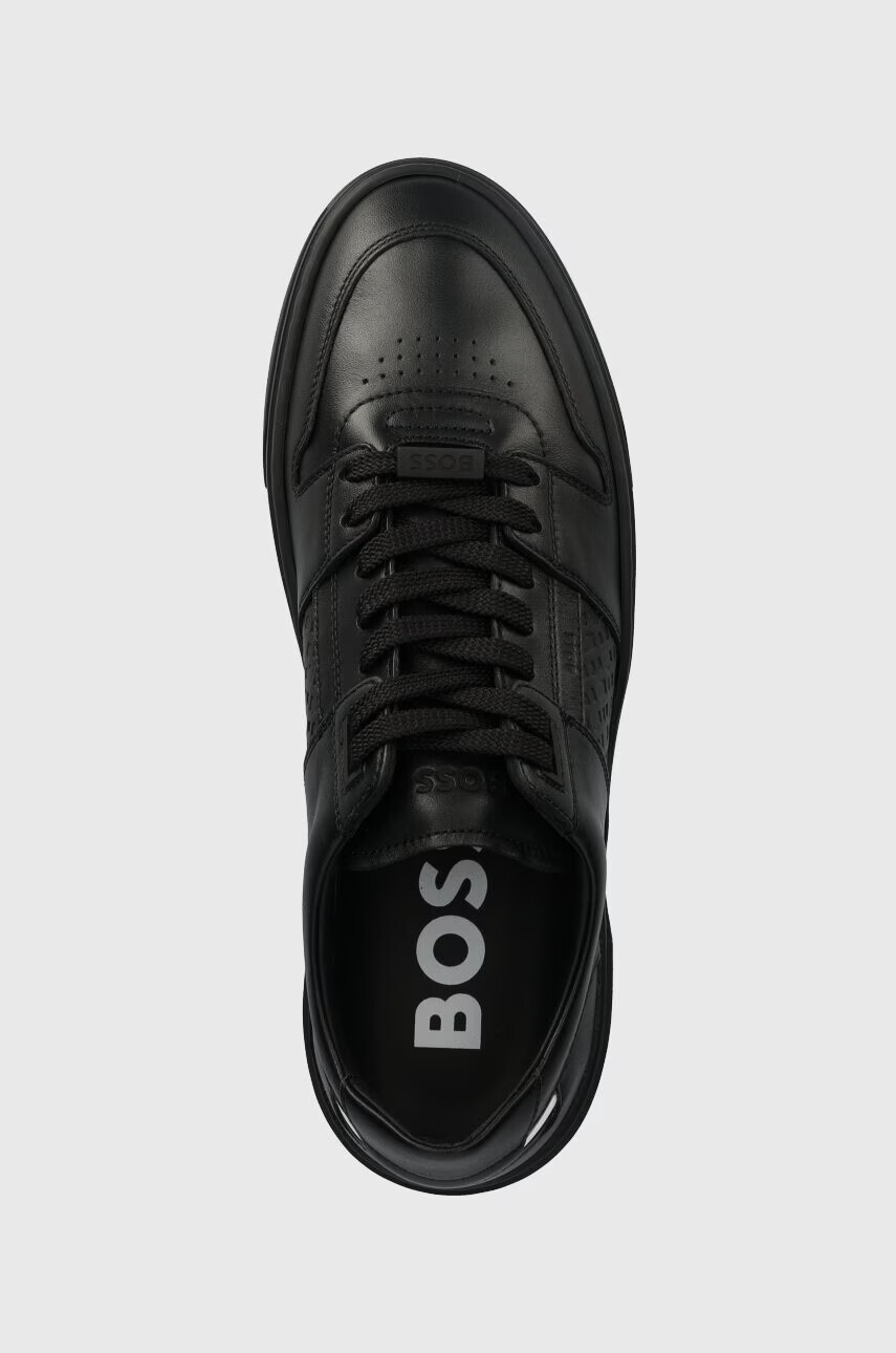 Boss Кожени маратонки Gary в черно 50498064 - Pepit.bg