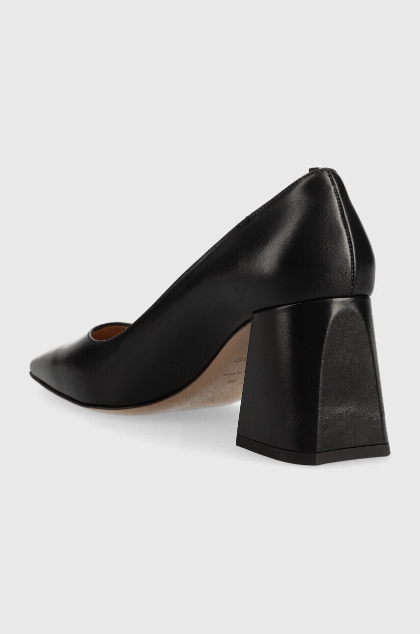 Boss Кожени обувки с дебел ток Charlotte Pump - Pepit.bg