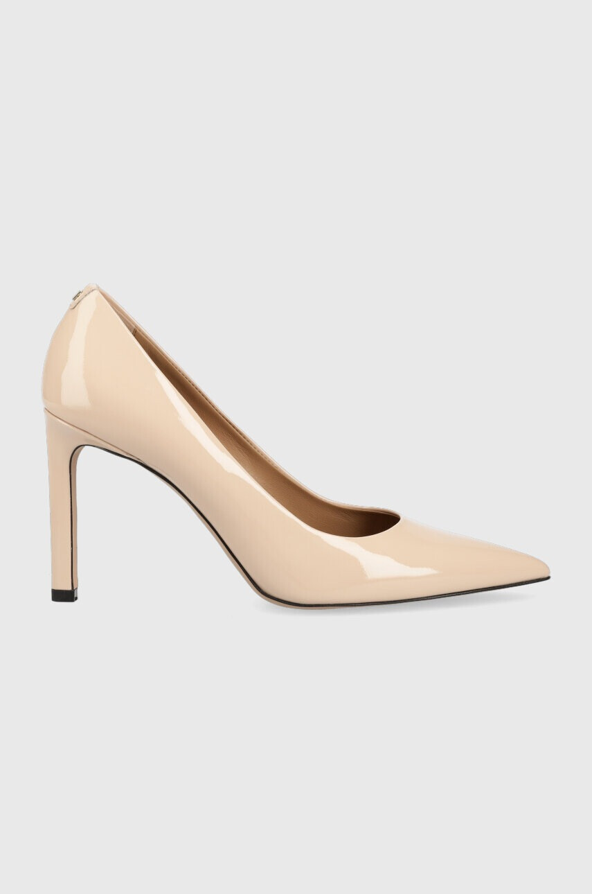 Boss Кожени обувки с висок ток Janet Pump - Pepit.bg