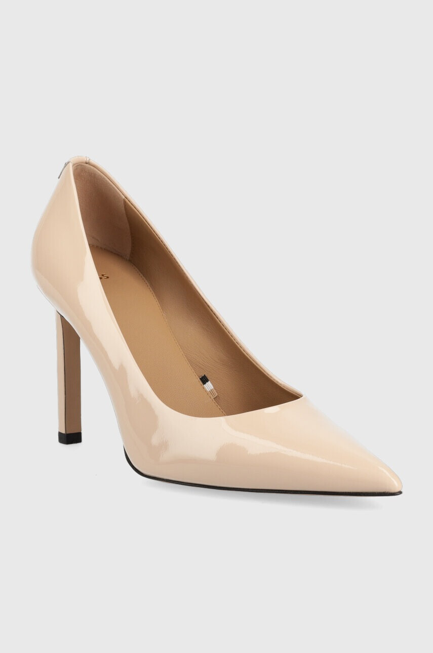 Boss Кожени обувки с висок ток Janet Pump - Pepit.bg