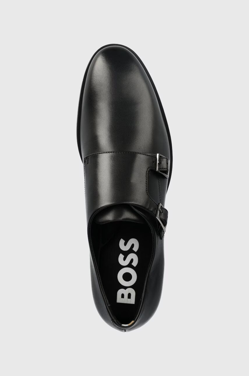 Boss Кожени половинки обувки Colby в черно 50487109 - Pepit.bg