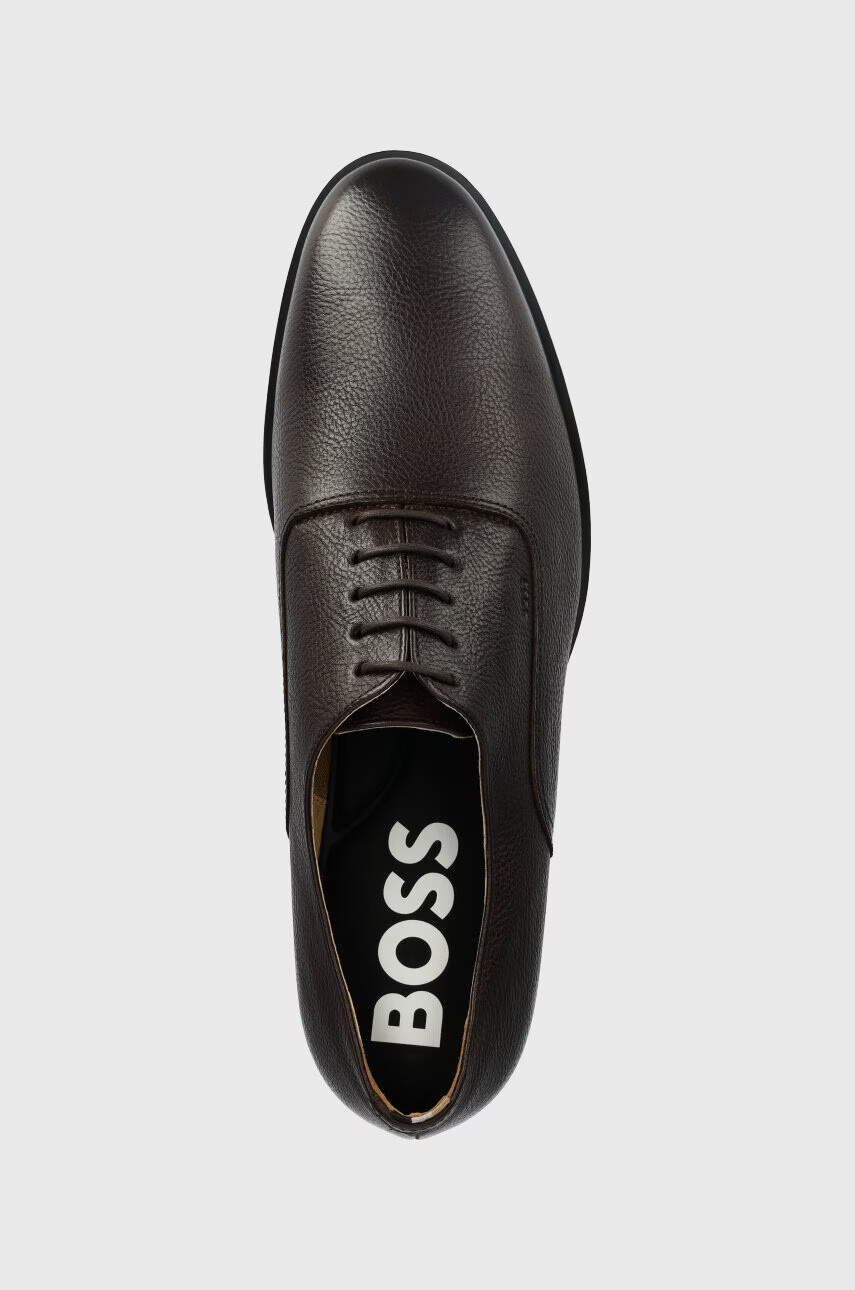 Boss Кожени половинки обувки Colby в кафяво 50492957 - Pepit.bg