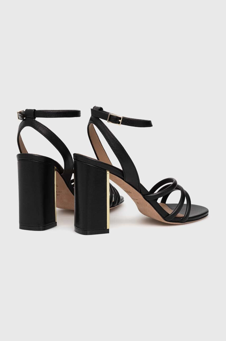 Boss Кожени сандали Mandy Ch.Sandal 90-N в черно 50493063 - Pepit.bg