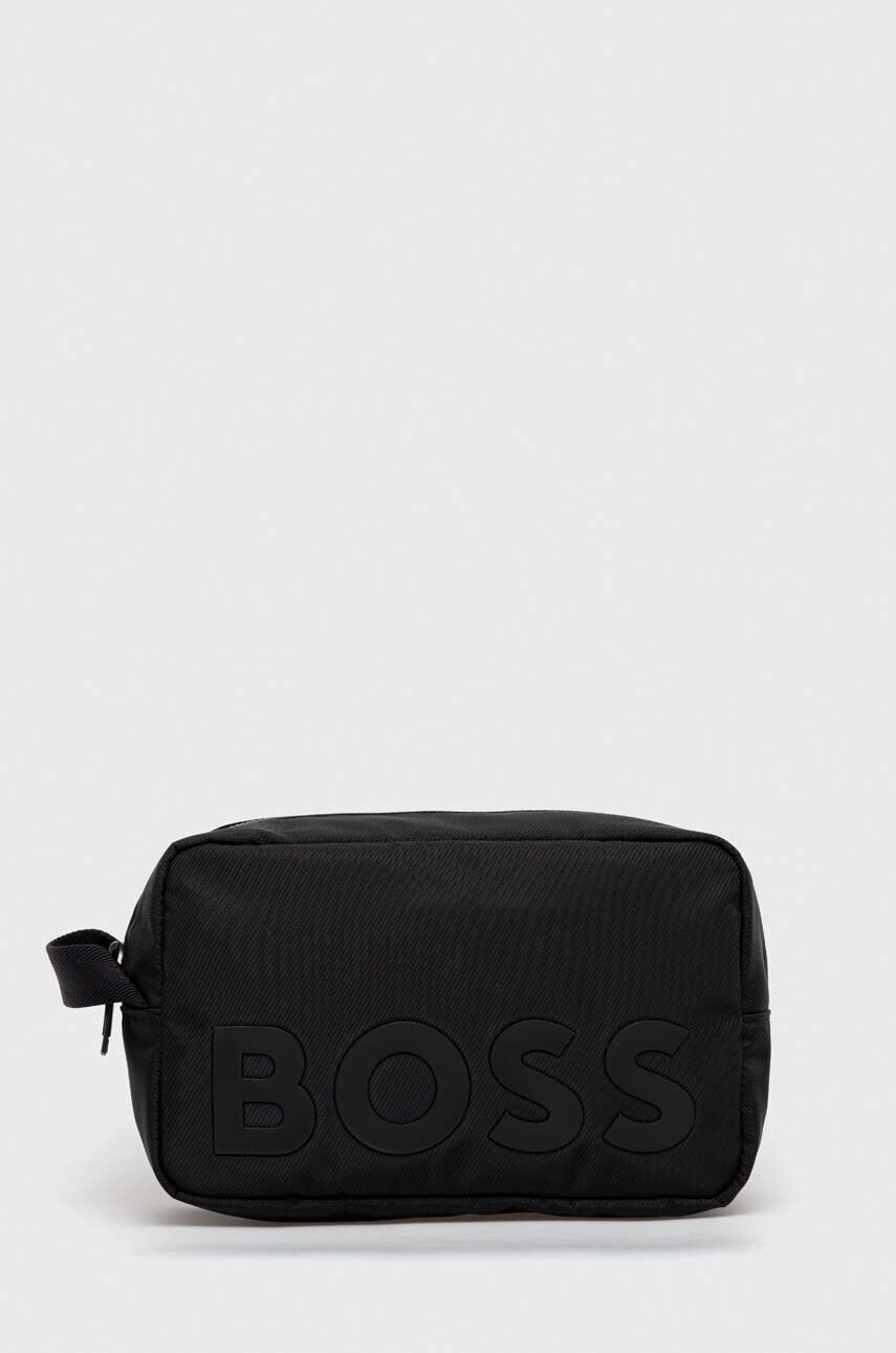 Boss Козметична чанта в черно - Pepit.bg