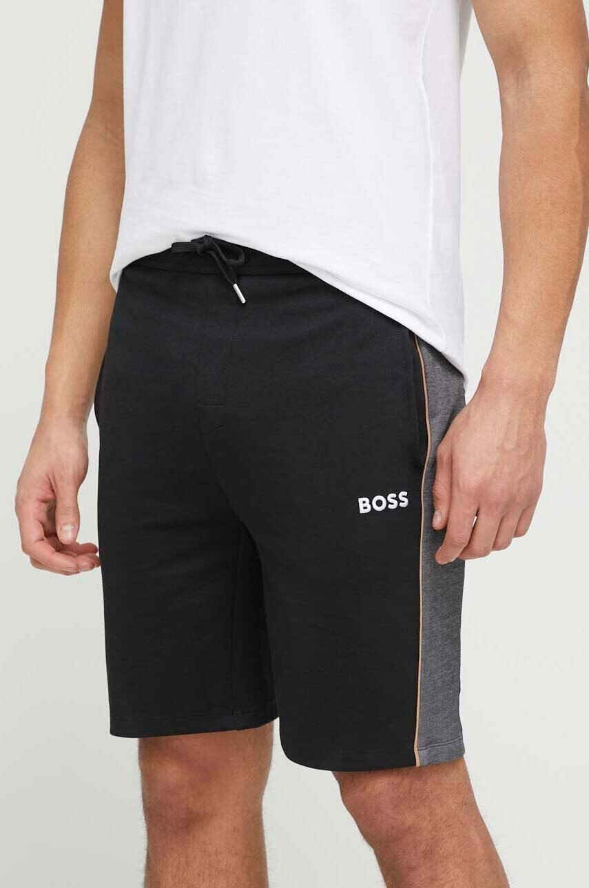 Boss Къс панталон в черно - Pepit.bg