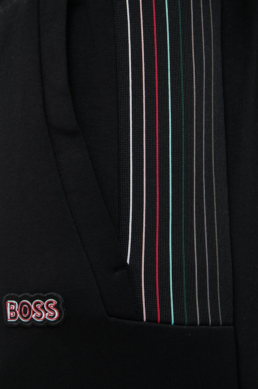 Boss Къси панталони Athleisure в черно - Pepit.bg
