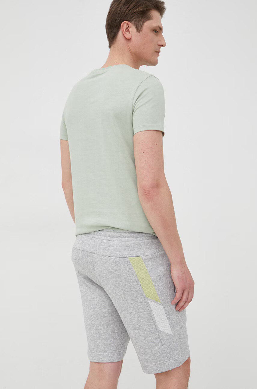 Boss Къси панталони Athleisure в меланж на сиво - Pepit.bg