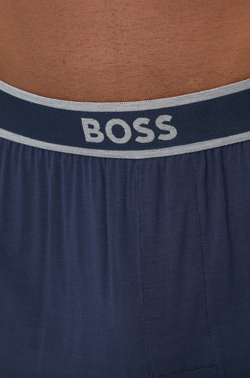 Boss Късо долнище на пижама мъжко в тъмносиньо - Pepit.bg
