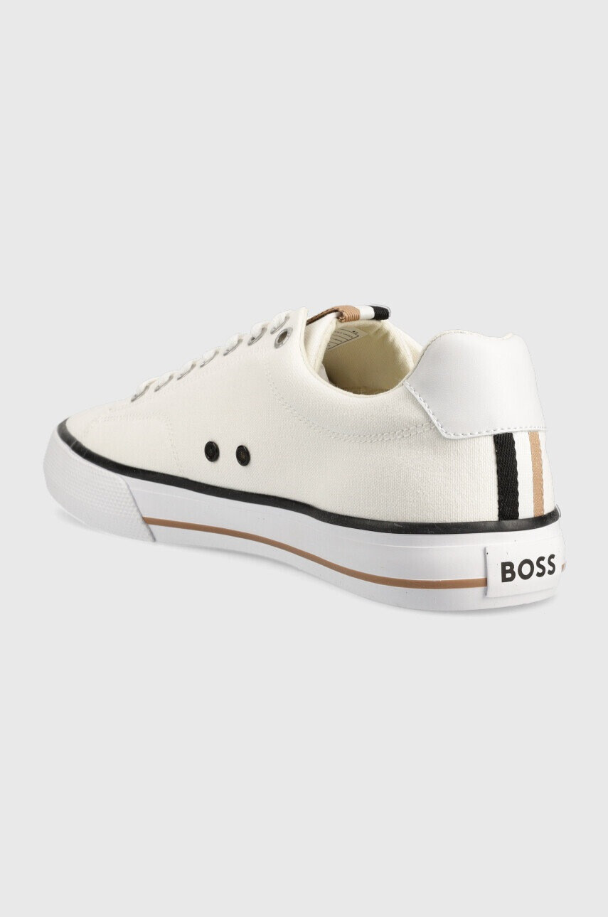 Boss Ниски кецове Aiden Tenn в бяло - Pepit.bg