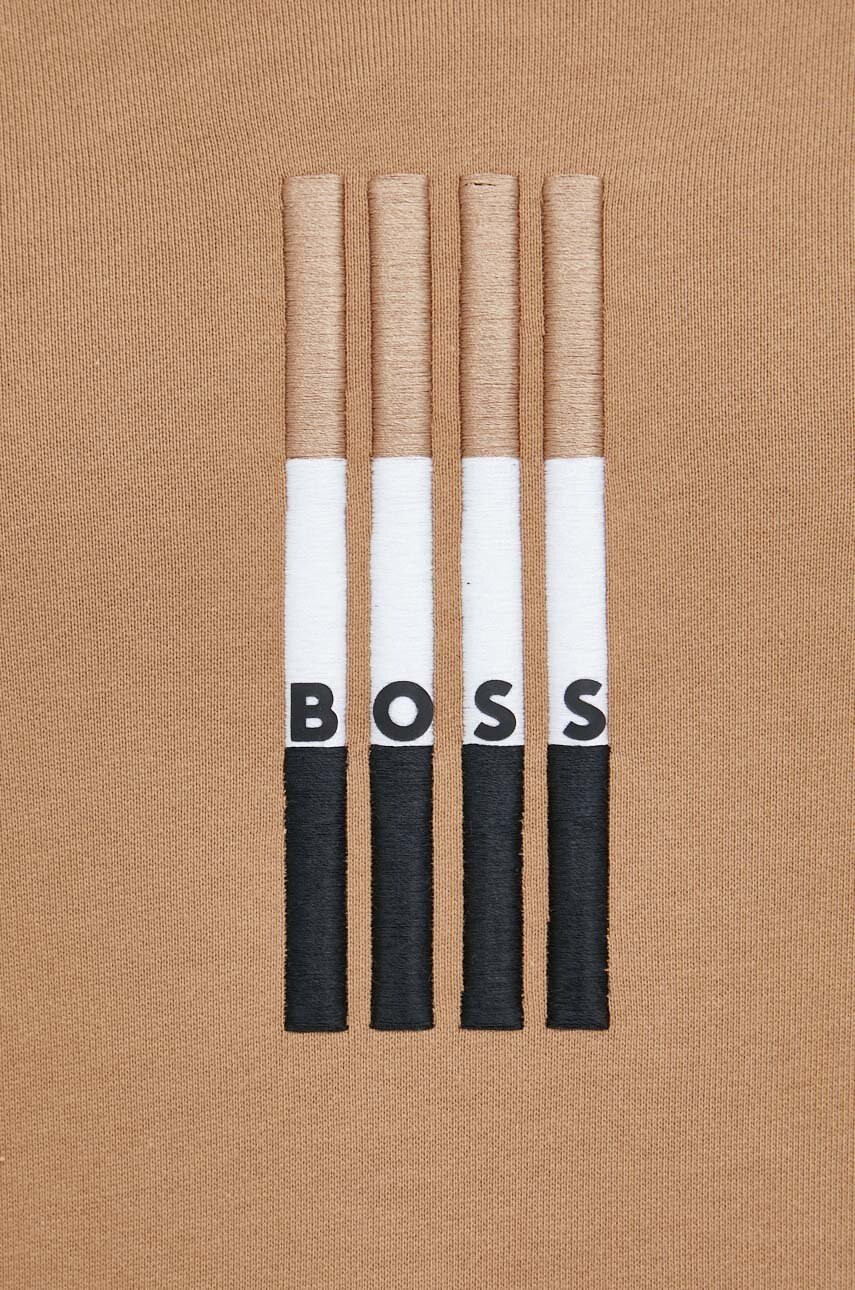 Boss Памучен суичър - Pepit.bg