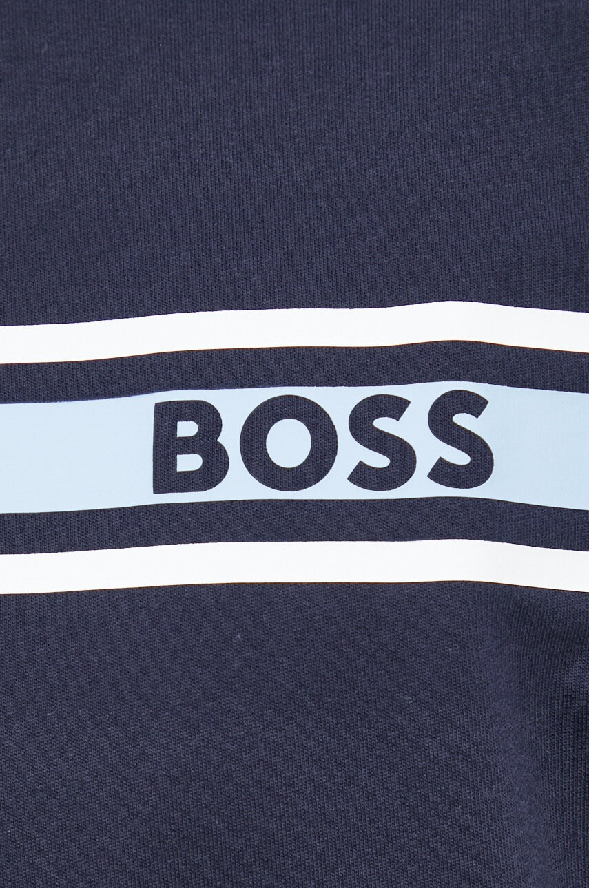 Boss Памучен суичър - Pepit.bg