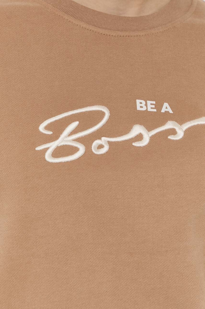 Boss Памучен суичър - Pepit.bg