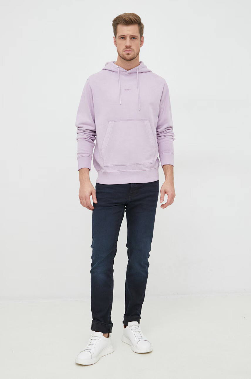 Boss Orange Памучен суичър BOSS Boss Casual - Pepit.bg