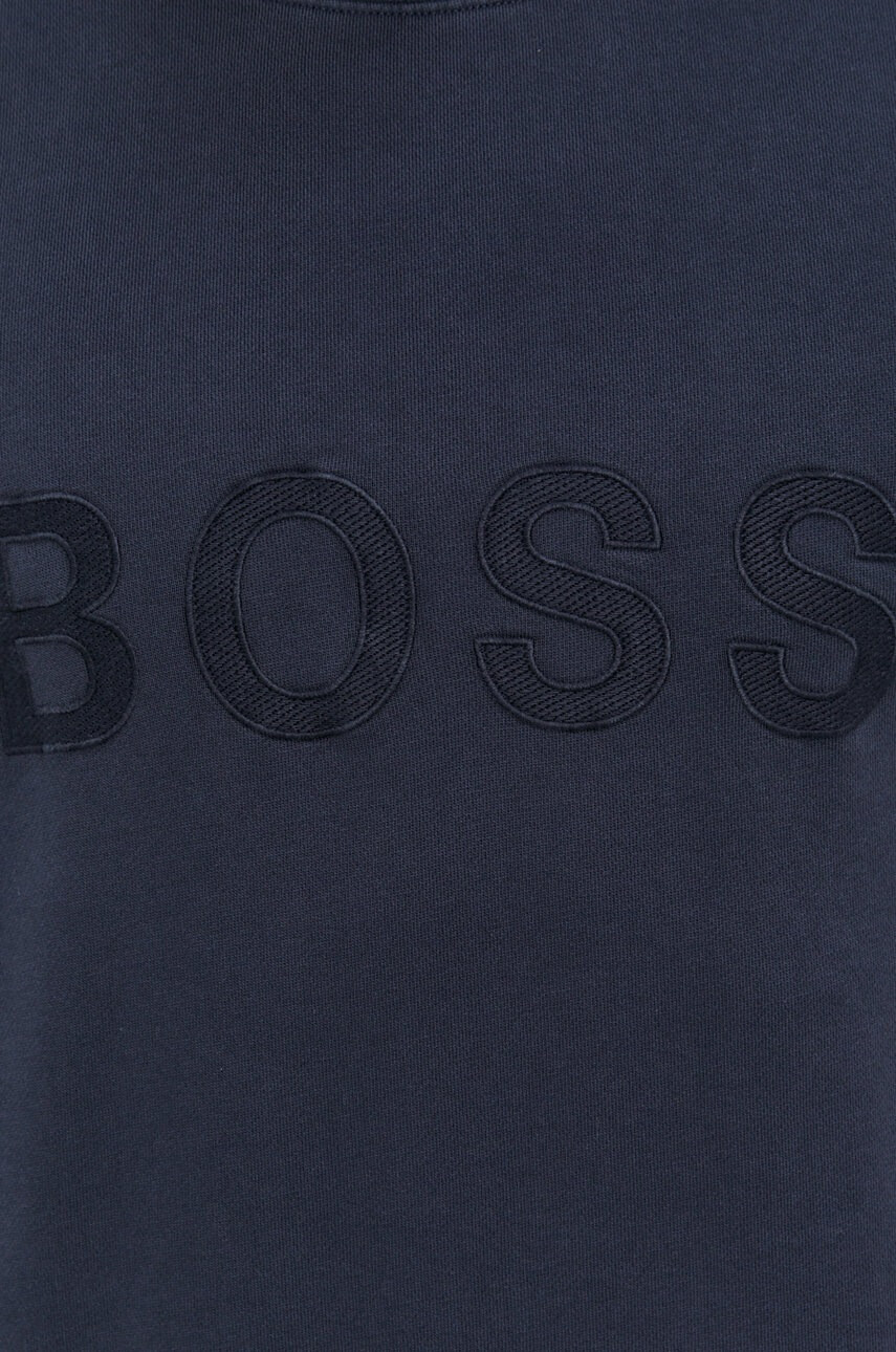 Boss Памучен суичър - Pepit.bg