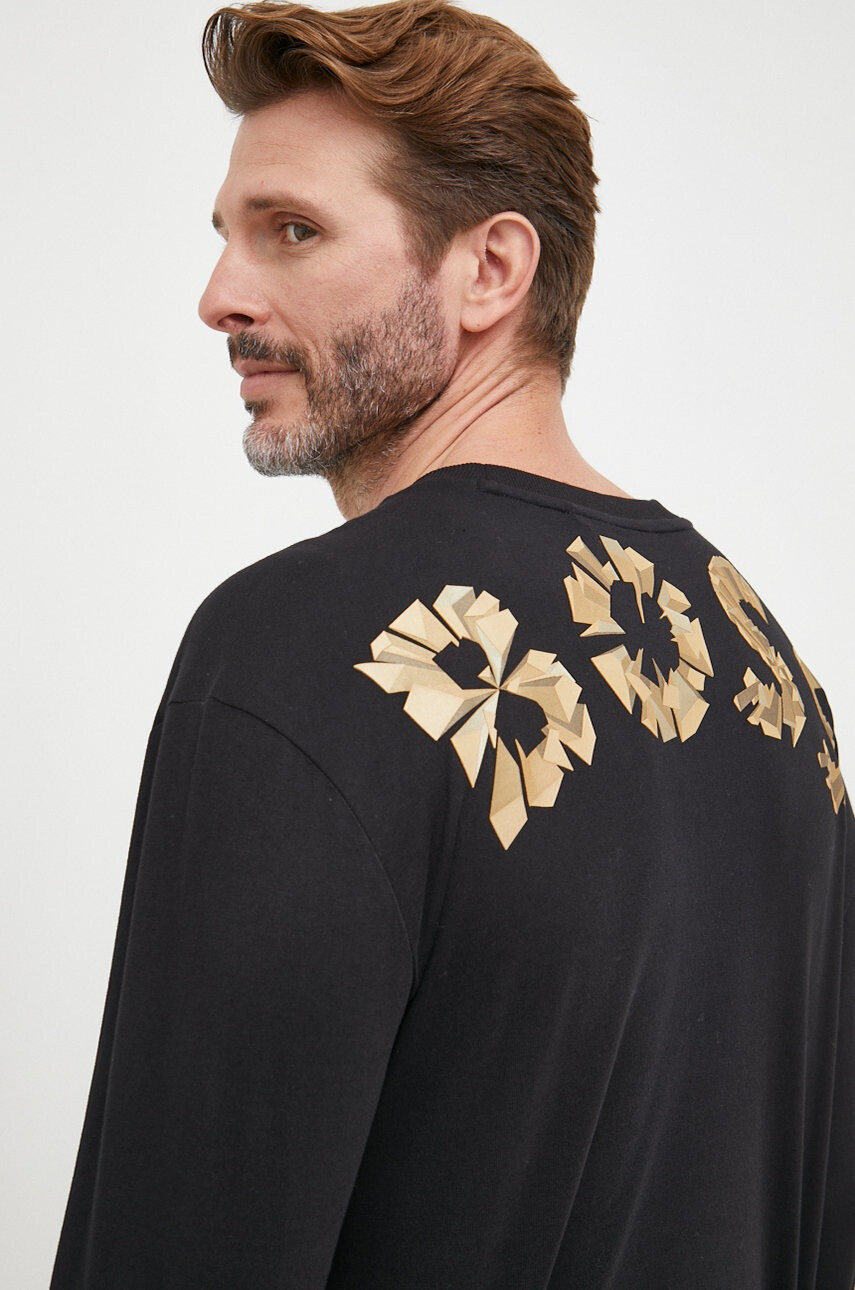 Boss Памучна блуза с дълги ръкави Athleisure - Pepit.bg