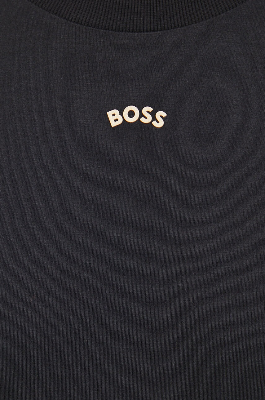 Boss Памучна блуза с дълги ръкави Athleisure - Pepit.bg
