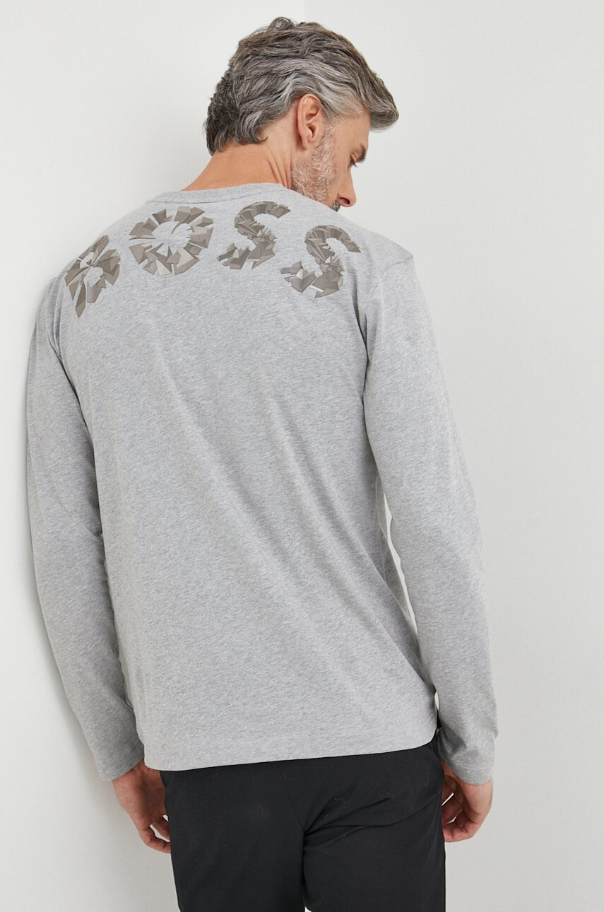 Boss Памучна блуза с дълги ръкави Athleisure - Pepit.bg
