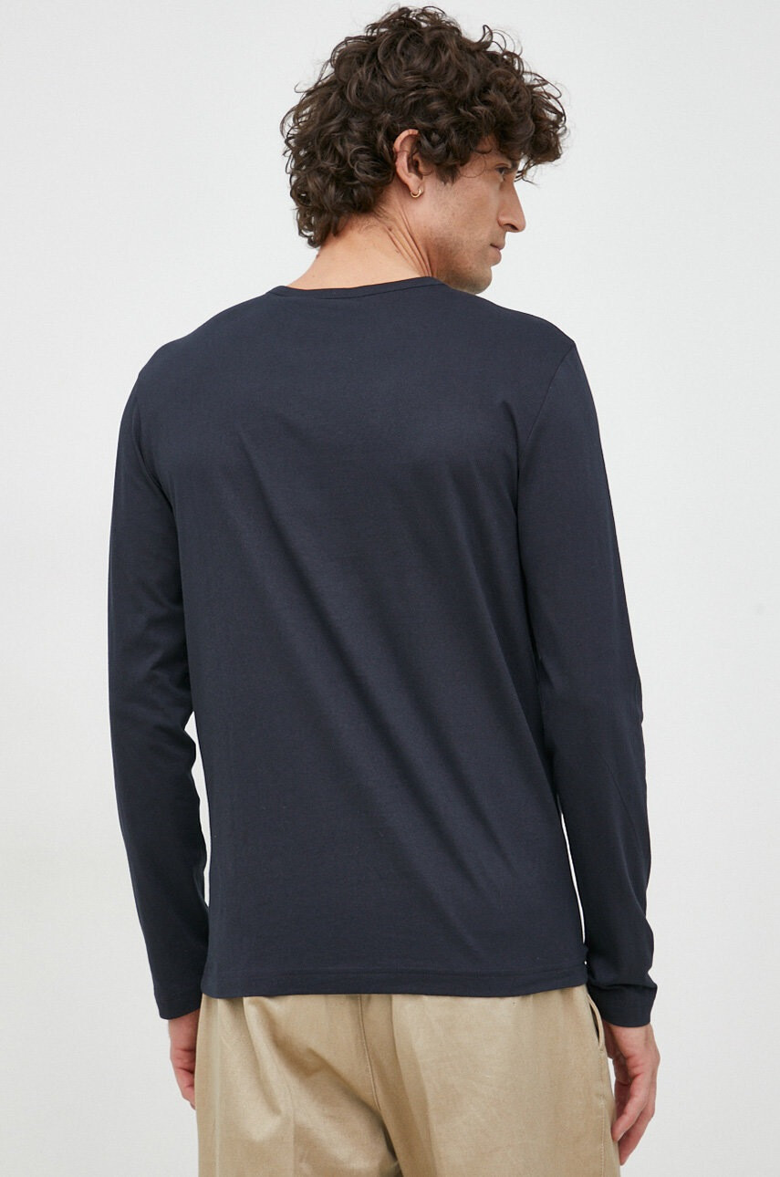 Boss Памучна блуза с дълги ръкави athleisure - Pepit.bg