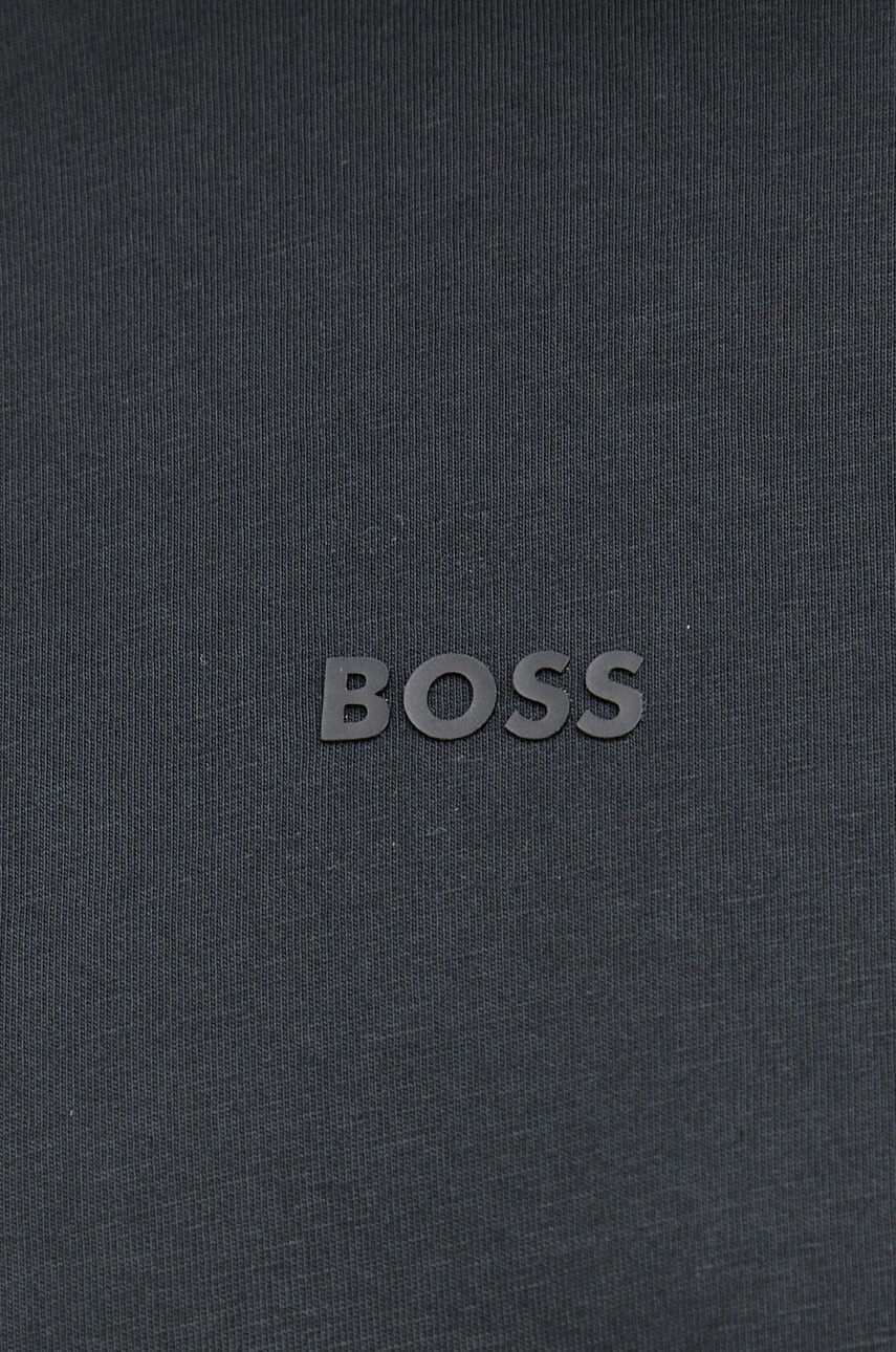 Boss Памучна блуза с дълги ръкави Casual - Pepit.bg