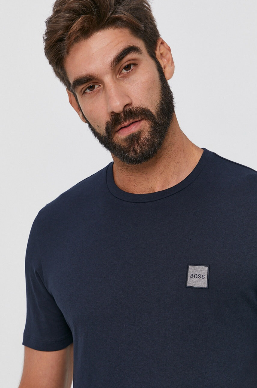 Boss Памучна тениска Casual - Pepit.bg