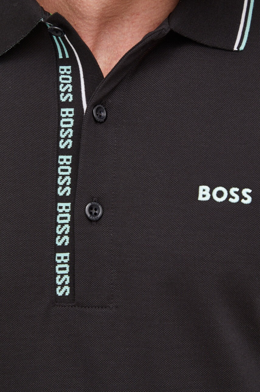 Boss Памучна тениска Athleisure - Pepit.bg