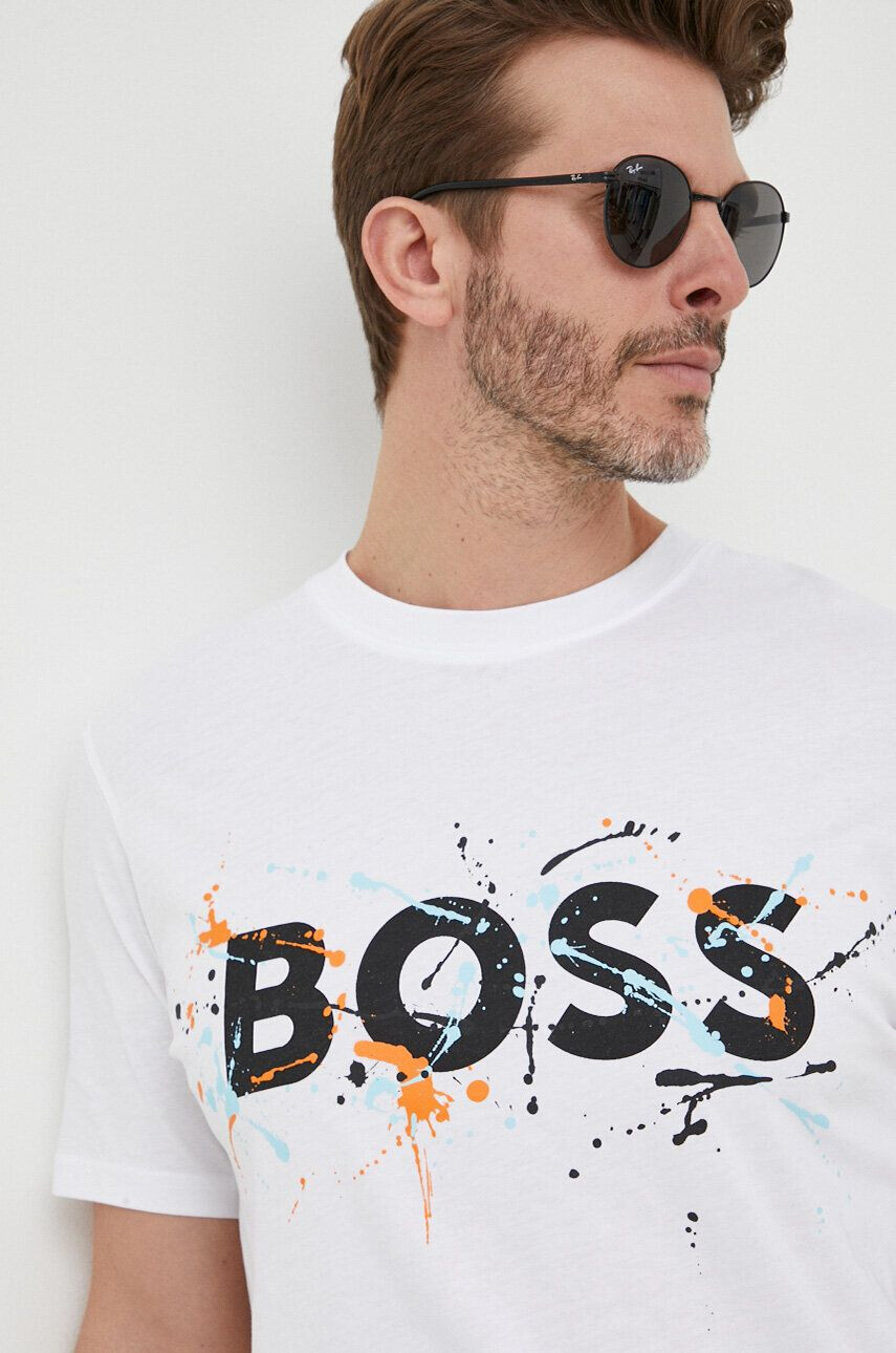 Boss Orange Памучна тениска BOSS - Pepit.bg