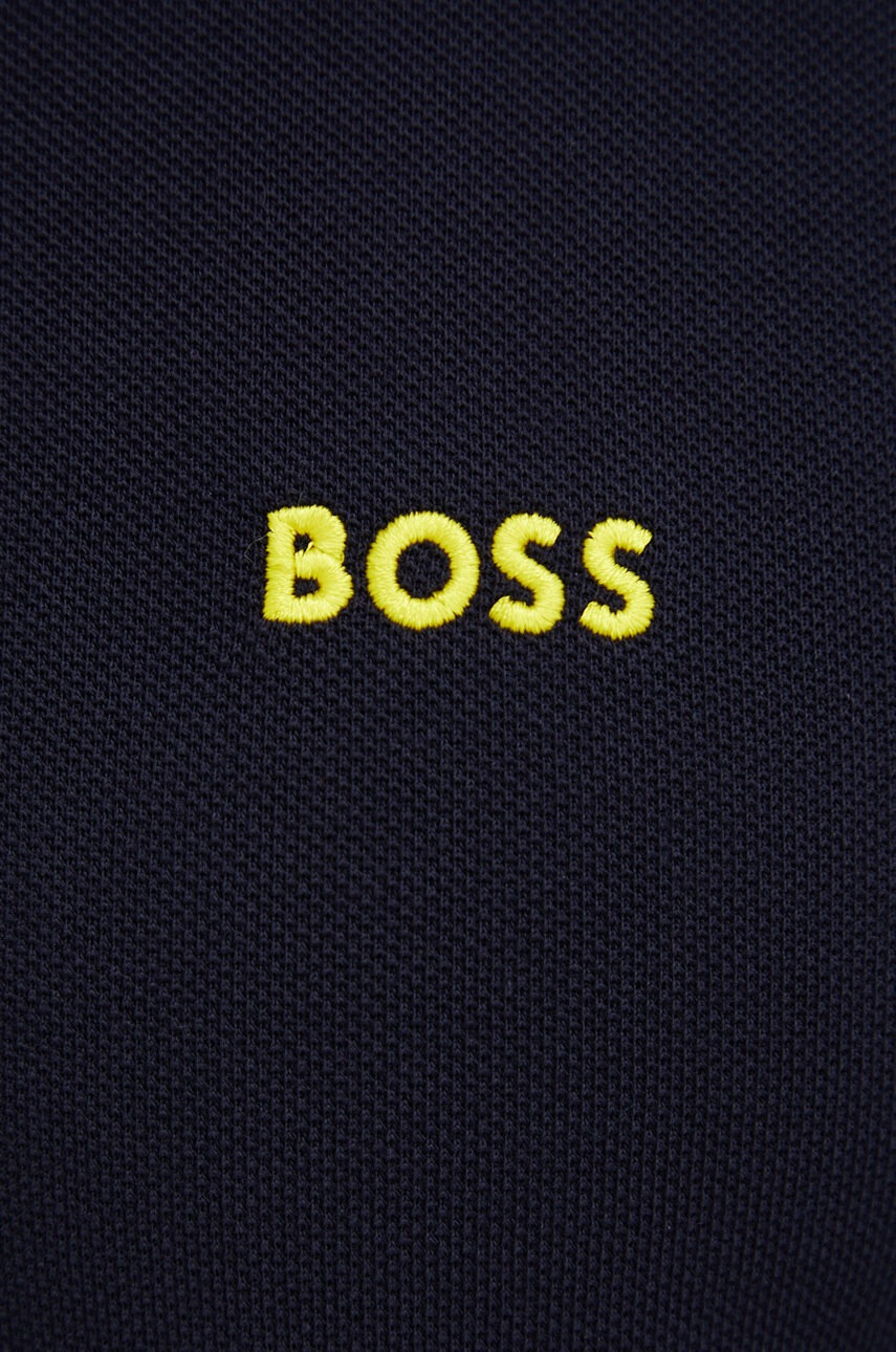 Boss Green Памучна тениска с яка BOSS Boss Athleisure - Pepit.bg