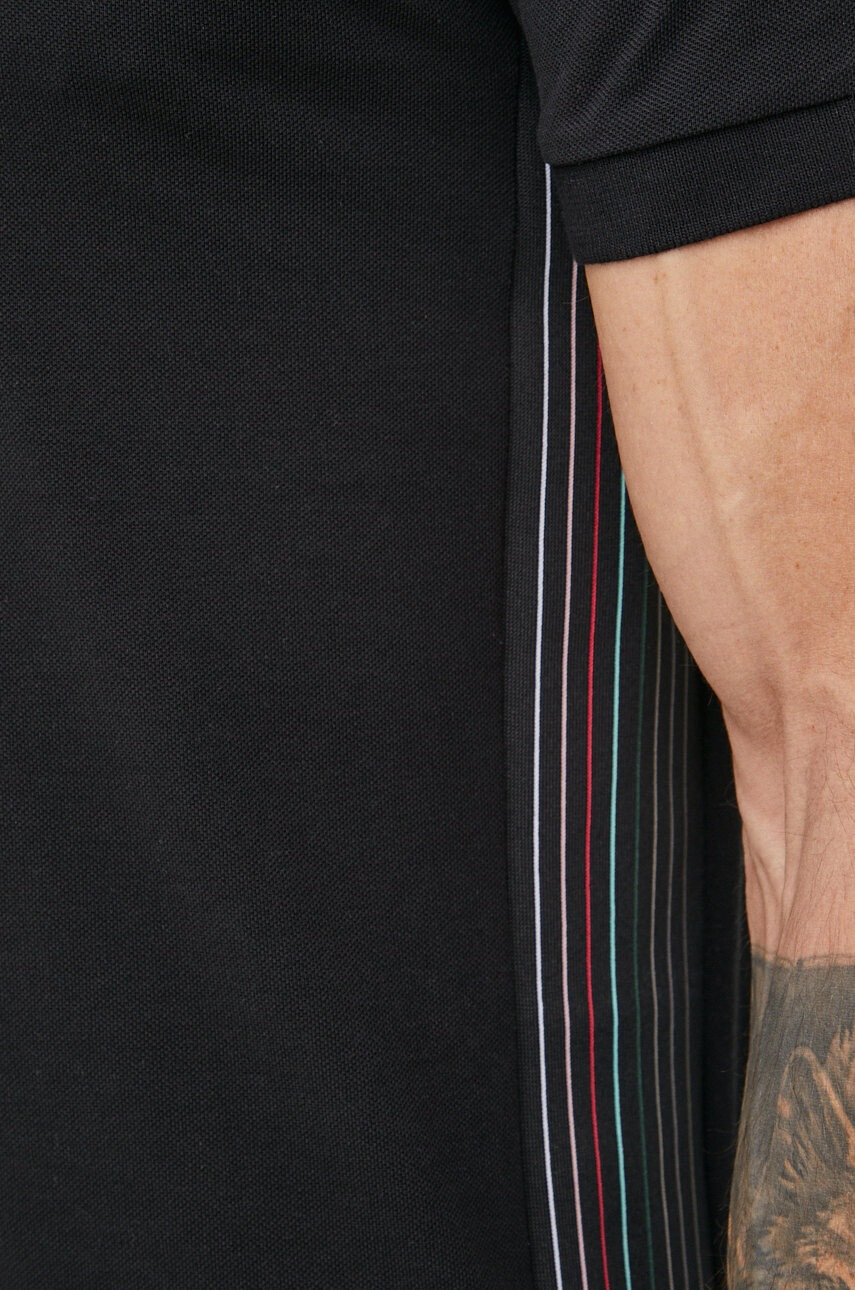 Boss Памучна тениска с яка Athleisure - Pepit.bg