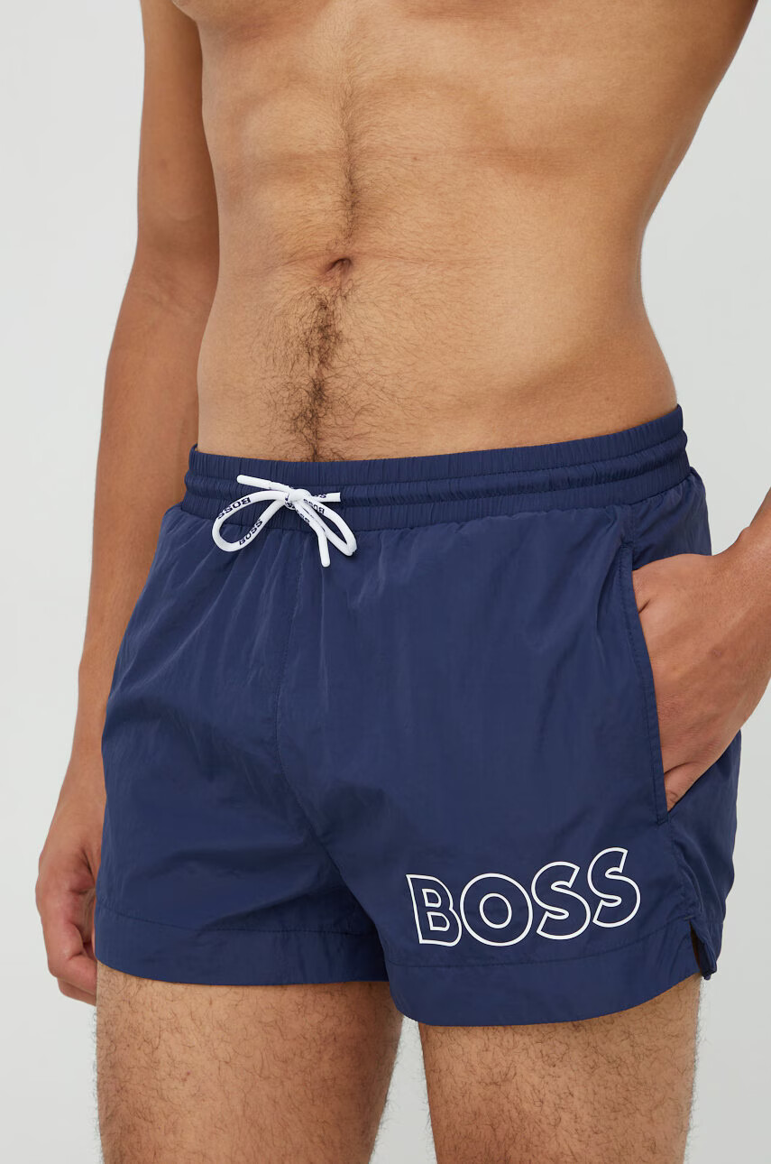 Boss Плувни шорти в тъмносиньо - Pepit.bg