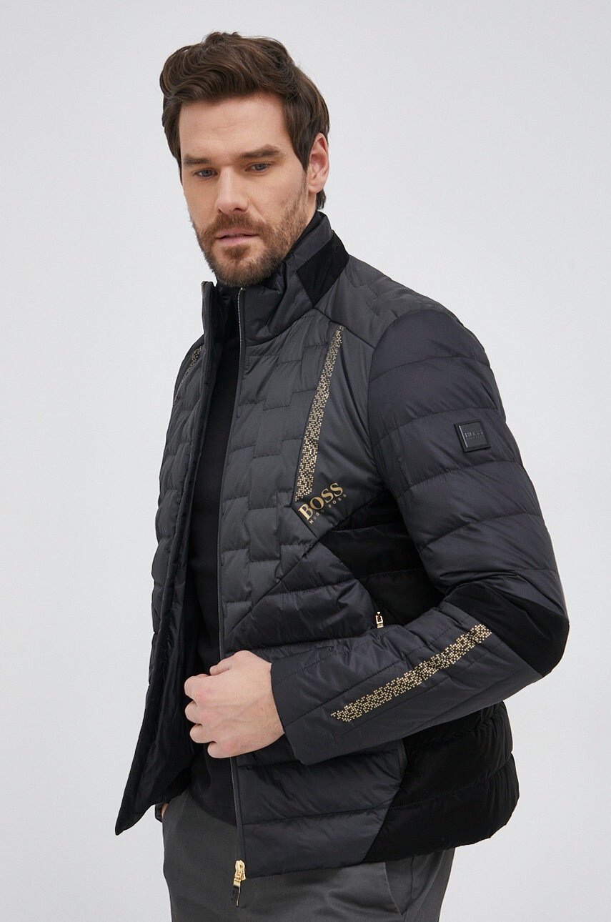 Boss Пухено яке Athleisure - Pepit.bg