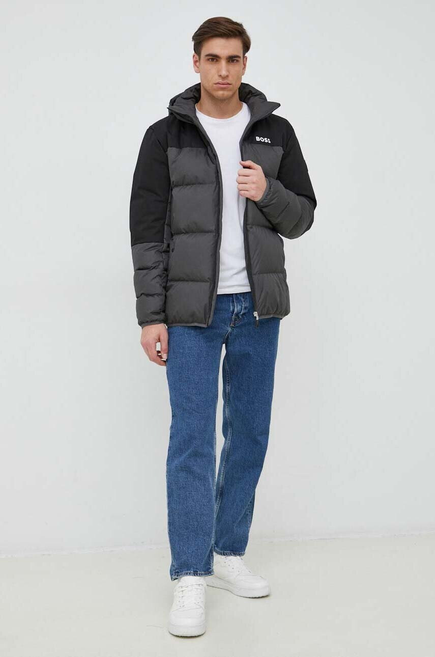 Boss Пухено яке Athleisure - Pepit.bg