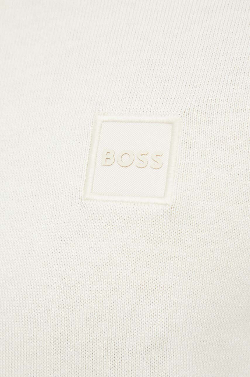 Boss Orange Пуловер с кашмир BOSS CASUAL в черно от лека материя - Pepit.bg