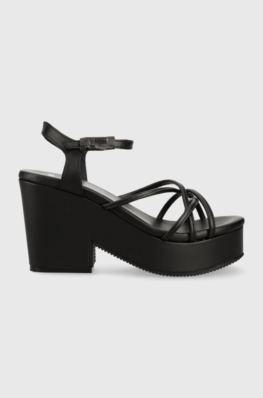 Boss Сандали Cate Wedge в черно 50493097 - Pepit.bg