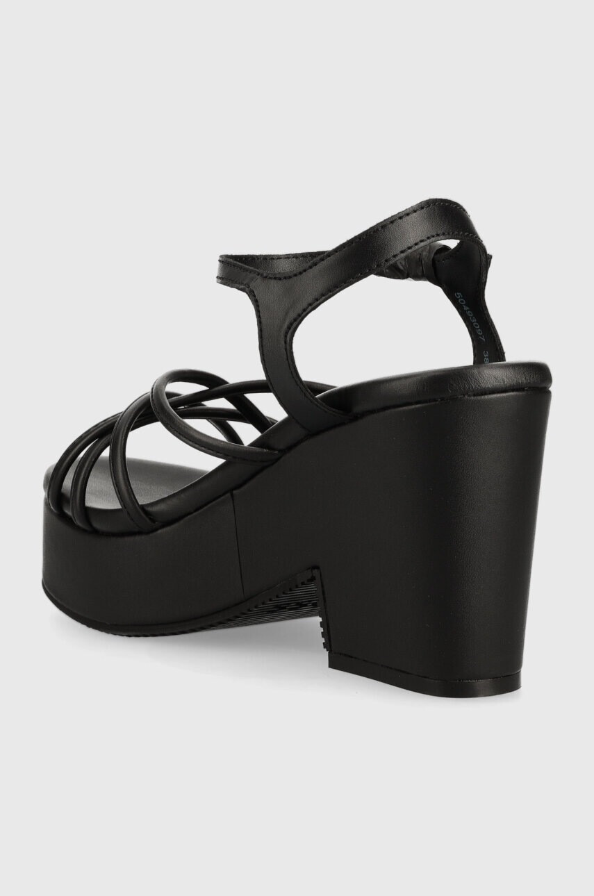 Boss Сандали Cate Wedge в черно 50493097 - Pepit.bg
