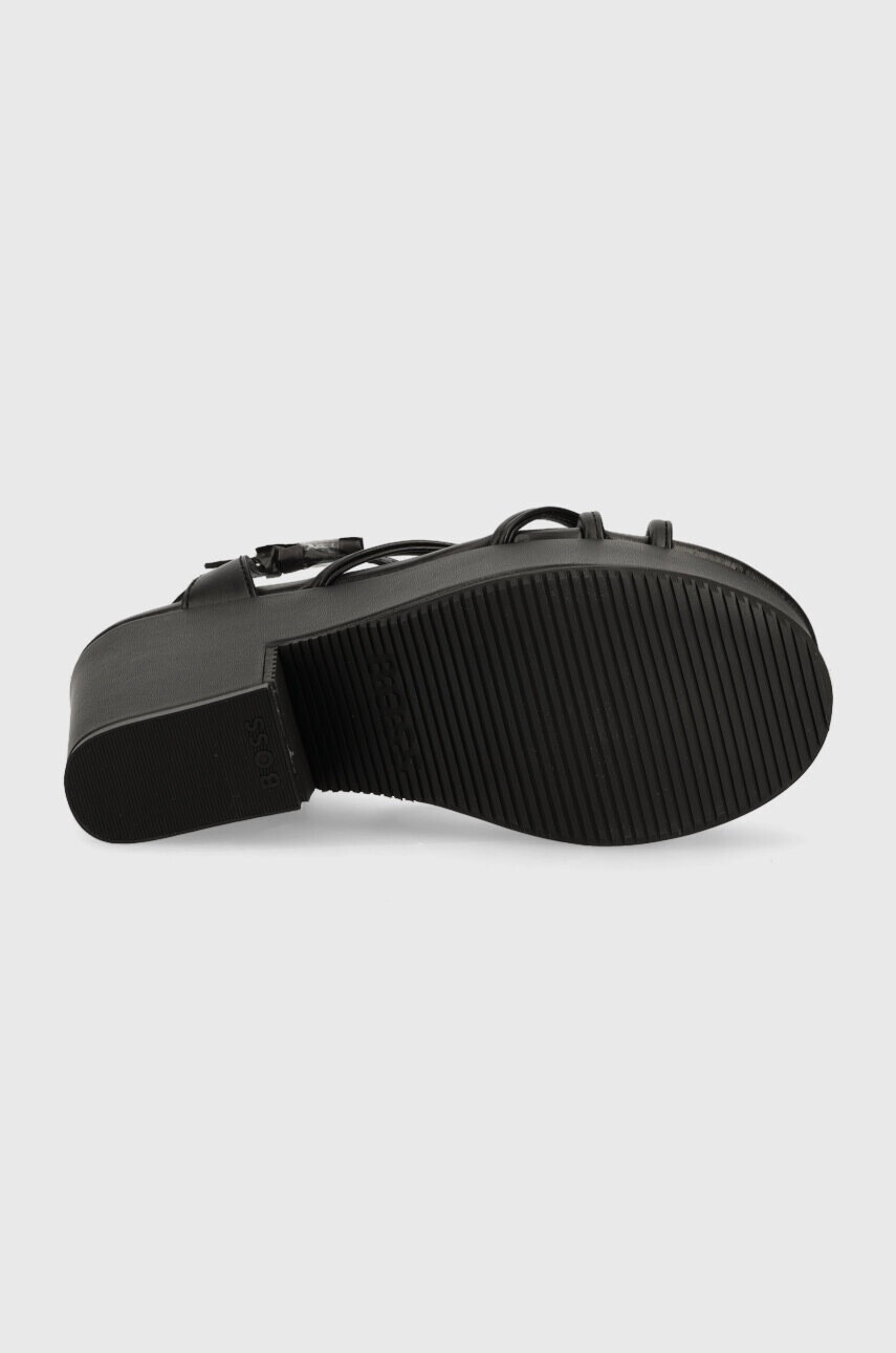 Boss Сандали Cate Wedge в черно 50493097 - Pepit.bg