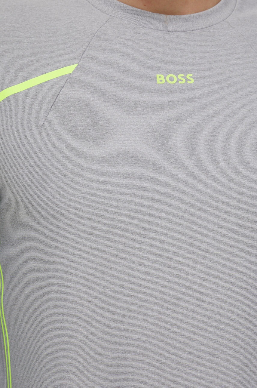 Boss Суичър ATHLEISURE в сиво меланж на - Pepit.bg