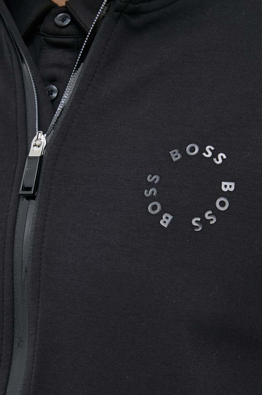 Boss Green Суичър BOSS в черно с принт - Pepit.bg